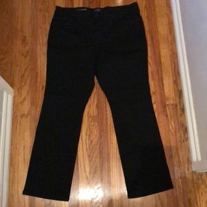 NYDJ Black Marilyn straight Jean